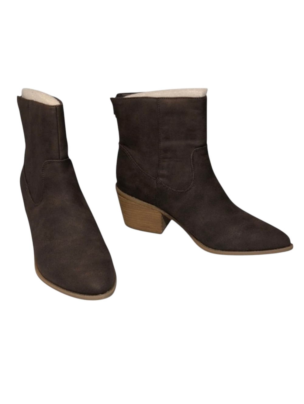 Cushionaire Brown Rowdy Western Boots 11 Wide